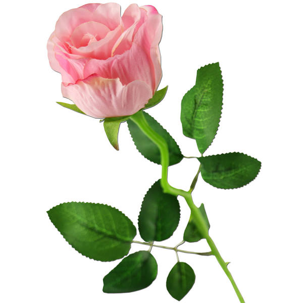 Rose rot Ø 5 cm Seidenblume 50 cm lang Kunstblume Rose