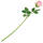 Rose rosa Ø 5 cm Seidenblume 50 cm lang Kunstblume Rose Floristik