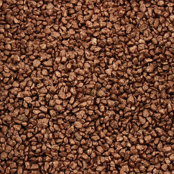 Dekokies kupfer 1kg Körnung 2 - 3 mm Bastelkies Deko Granulat Kies