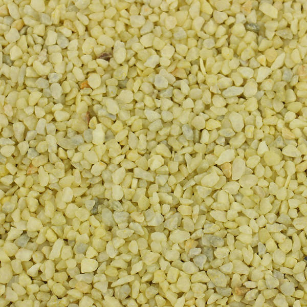 Dekokies champagner 1kg Körnung 2 - 3 mm Bastelkies Deko Granulat Kies