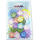 Florella Blüten aus Maulbeerpapier bunte Farben 20 Stück, 2-4 cm