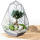 Farbsand aubergine 1kg Körnung 0,5 mm Dekosand Bastelsand Sand