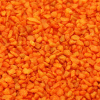 Dekokies orange 1kg Körnung 2 - 3 mm Bastelkies Deko...