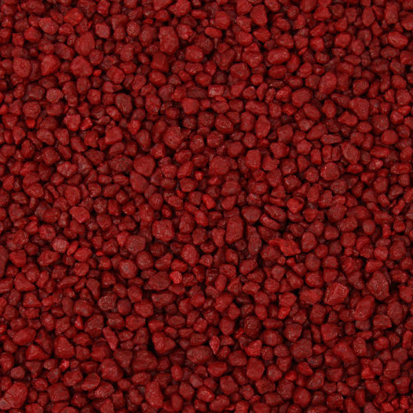 Dekokies burgund 1kg Körnung 2 - 3 mm Bastelkies Deko Granulat Kies