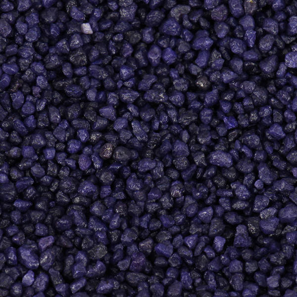 Dekokies violett 1kg Körnung 2 - 3 mm Bastelkies Deko Granulat Kies