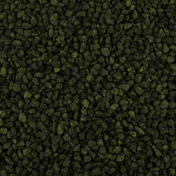 Dekokies olivgrün 1kg Körnung 2 - 3 mm Bastelkies Deko Granulat Kies