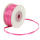 Doppelsatinband pink 1 Rolle 50m x 3mm Satin Band Dekoband