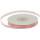 Chiffonband pfirsich 1 Rolle 6mm x 25m Organzaband