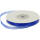 Chiffonband royal blau 1 Rolle 6mm x 25m Organzaband