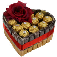 Styropor Herz 15 x 17 x 5 cm Styropor Rohling für Torte