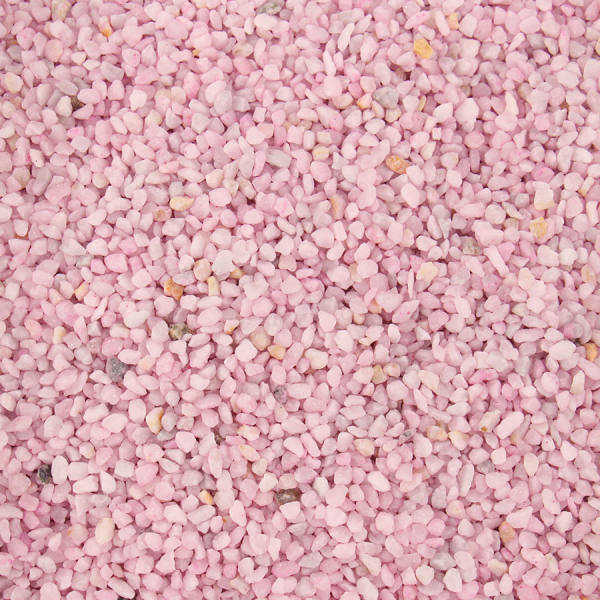 Dekokies rosa 1kg Körnung 2 - 3 mm Bastelkies Deko Granulat Kies