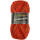 Sockenwolle 4 fädig, 100 rot orange Jacquard, schadstoffgeprüfte Qualität, 75% Schurwolle 25% Polyamid