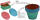 Pearl Farbe | Glanzfarbe Set mit 5 Farben grün, blau lila, rosa, gelb Metallic Farbe