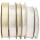 Hochzeitsbänder Set Satin & Chiffon 6 Bänder Set Satinband Chiffonband