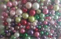 Wachsperlen Mix, bunte Farben 100 g, 4,6,8,und 10 mm...