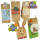 Papiertüten braun, 50 Stück, 12 x 9,5 x 32,5 Geschenkstüten