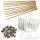 Wedding Wands 48 Stück ca. 30 cm Hochzeit Stäbe mit Glocken & Bänder
