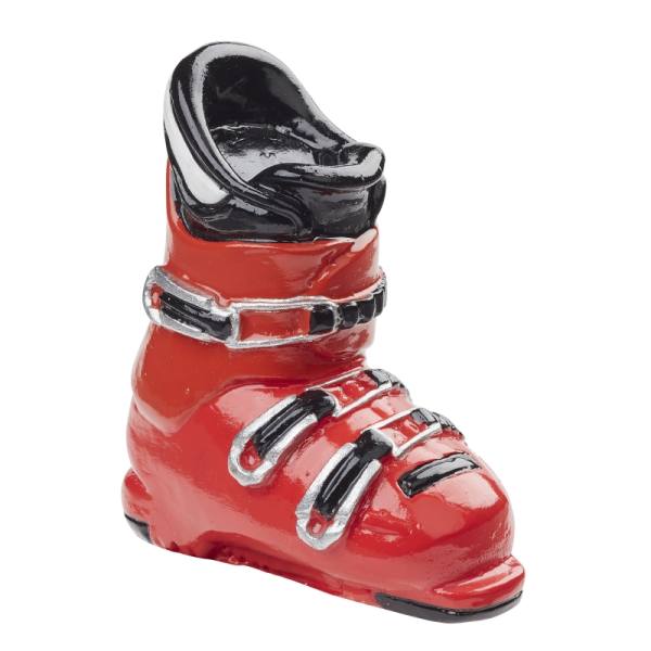 Skistiefel rot ca. 4 cm groß Wichtel Weihnachtsdekoration