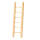 Miniatur Leiter 3 x 10 cm groß Deko Wichtel Leiter