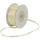 Doppelsatinband creme 1 Rolle 50m x 3mm Satin Band Dekoband