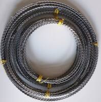 Drahtringe 18 cm Wellenringe aus Flachdraht 10 Stück
