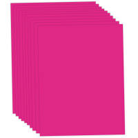 Tonpapier pink, 50x70cm, 10 Bögen, 130 g/m² Tonzeichenpapier
