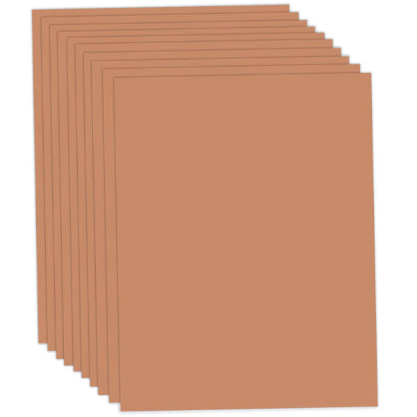 Fotokarton hellbraun, 50x70cm, 10 Bögen, 300 g/m²