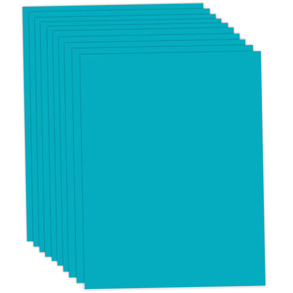 Fotokarton türkis, 50x70cm, 10 Bögen, 300 g/m²
