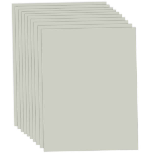 Fotokarton hellgrau, 50x70cm, 10 Bögen, 300 g/m²