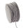 Makramee Schnur Jute grau 50 m x 2mm 1 Rolle für Metallringe