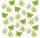 Papierservietten Schmetterlinge grün, 3-lagig, 33x33 cm, 30 Stück