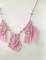 Makramee Set BOHO für Wandbehang & Wimpel Girlande Knüpfset