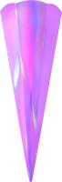 Schultüten Rohling irisierend pink 68 cm Ø 20...