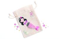 Chenilledraht Bastelset Einhorn 227 Teile / UNICORN Pfeifenputzer Pompon