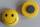 Smiley Magnete Set mit 12 Stück und Metallfafel Memohalter