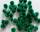 Pompon grün 20mm 50 Stk,