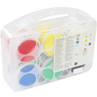 Fingermalfarben Set 6 x 100g dermatologisch getestet super waschbar PRIMO