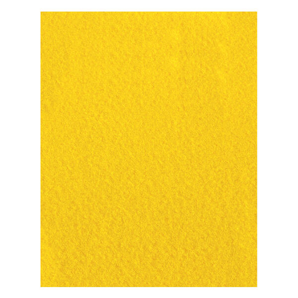 Bastelfilz stark, banangelb, 30 x 45 cm, 1 Bogen, 3,5 mm stark