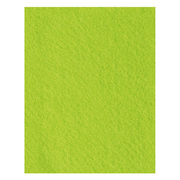 Bastelfilz stark in hellgrün, 30 x 45 cm, 1 Bogen, 3,5 mm