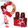 Bastelfilz Ton in Ton Mix rot - 10 Blatt, 20 x 30 cm Filz Set