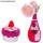 Bastelfilz Ton in Ton Mix rot - 10 Blatt, 20 x 30 cm Filz Set