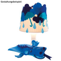 Bastelfilz Ton in Ton Mix blau - 10 Blatt, 20 x 30 cm Filz Set
