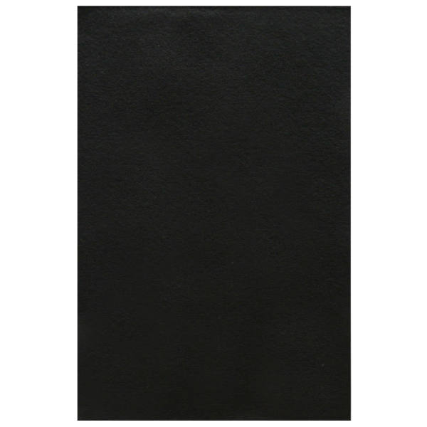 Filzbogen schwarz, 20 x 30 cm, 1,5 mm, 150 g m², 10 Bögen