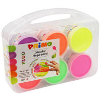Fingermalfarben Neon-Set 6 x 100g dermatologisch getestet...