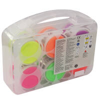 Fingermalfarben Neon-Set 6 x 100g dermatologisch getestet...