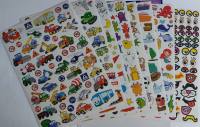 Sticker Großpackung mi 8 Blättern, Autos u.a.