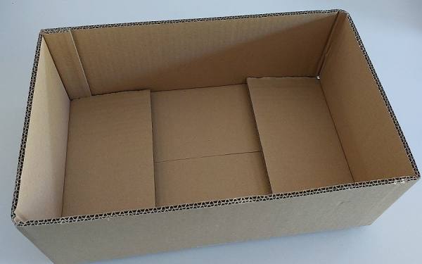 Regalkarton Sortierkarton 2wellig aus Pappe 10 Stück, ca 23x37x13cm