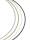 Metallring Drahtring Ø 40 cm weiss Mobile Ring Traumfänger Makramee #1