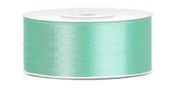 Satinband mint Rolle 25mm breit, 25m lang #1