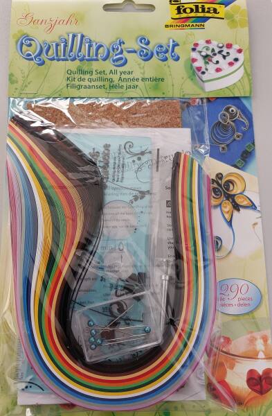 Quilling Set Streifen und Zubehör 290 Teile komplettes Set
